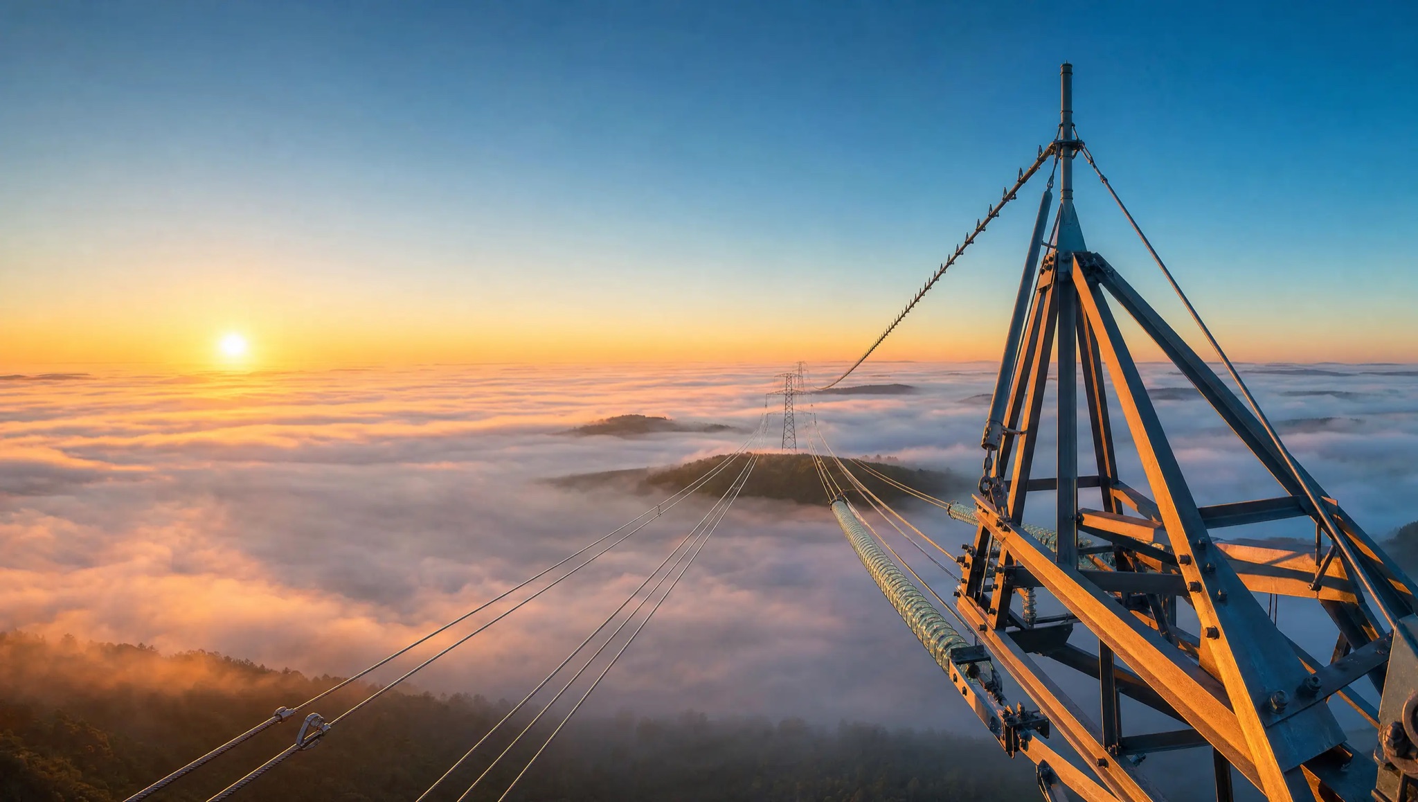 Freileitungsmast – EnergyEng plant, steuert und sichert Freileitungs-, Trackway®- und Kabeltiefbauprojekte